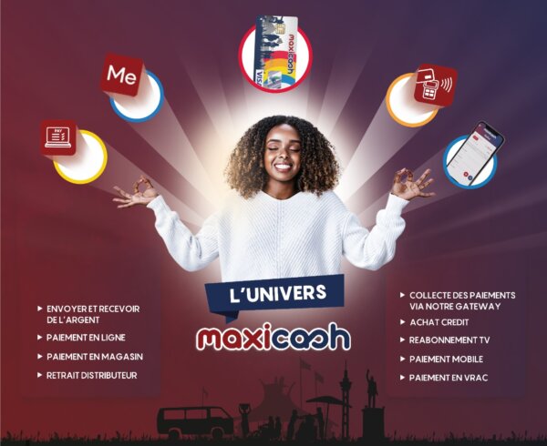 MaxiCash Me: Recevoir vos paiements